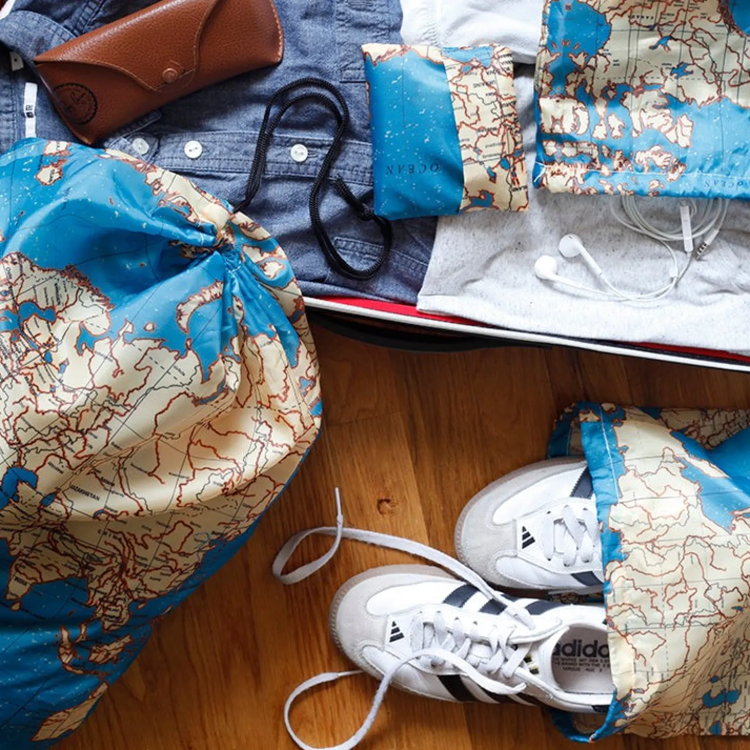 Around The World Travel Bag Set