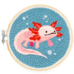 Axolotl Punch Needle