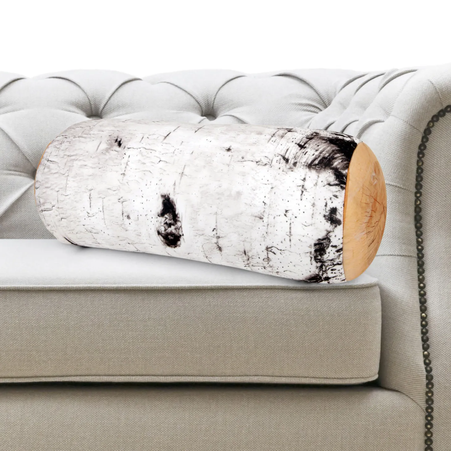 Birch Log Head Rest