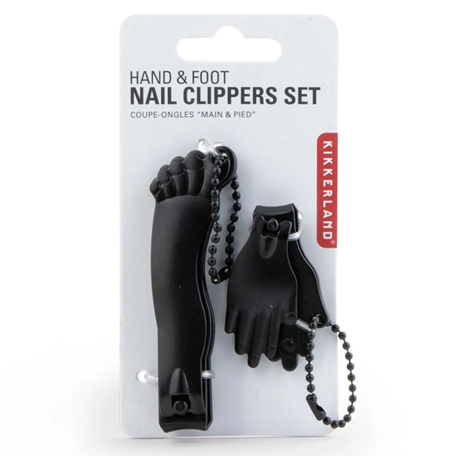Black Hand & Foot Nail Clipper Set