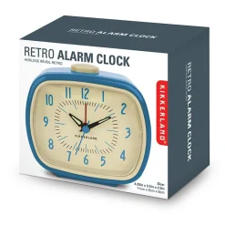 Blue Retro Alarm Clock