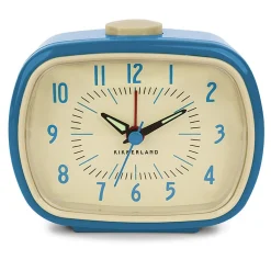 Blue Retro Alarm Clock