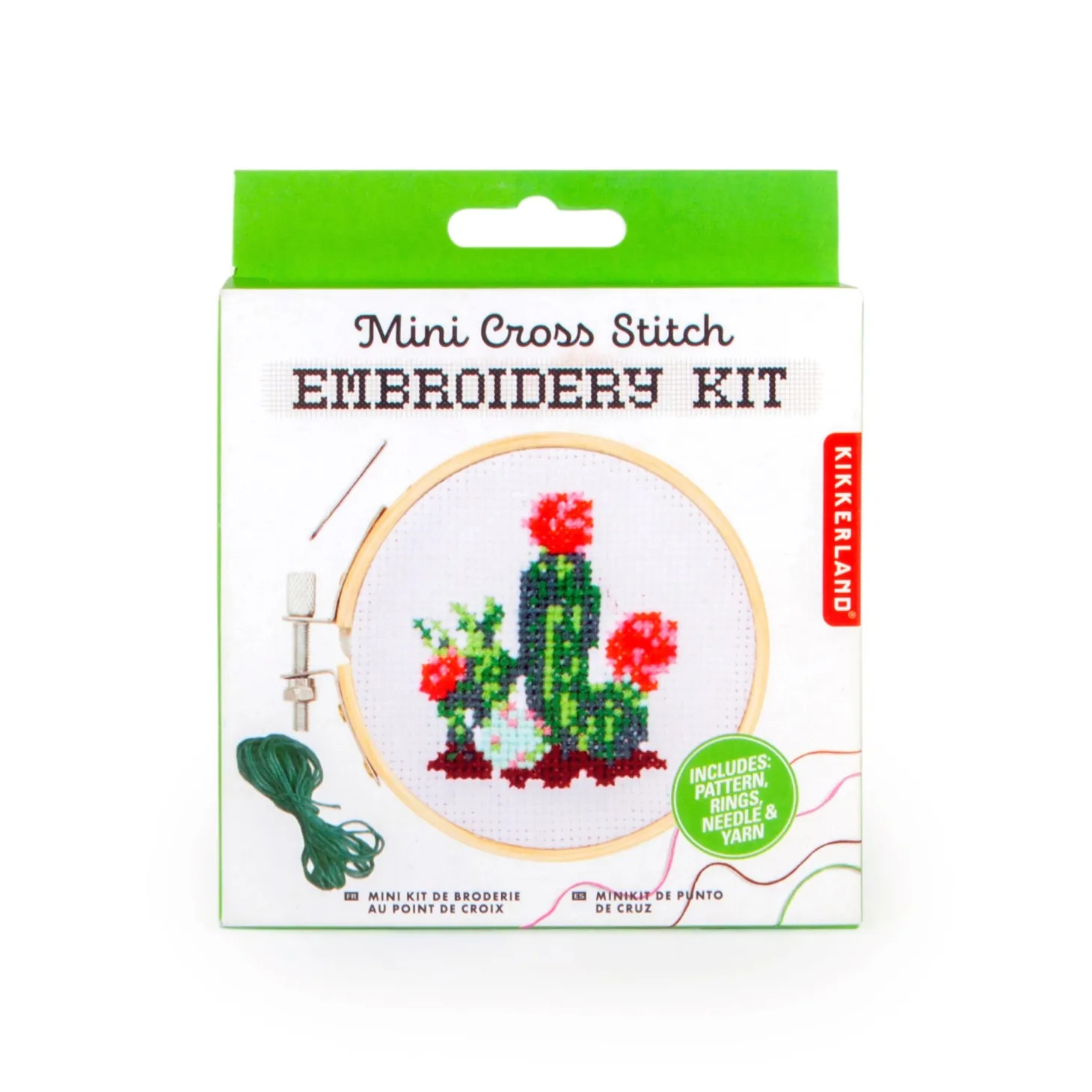 Cactus Mini Cross Stitch Embroidery Kit