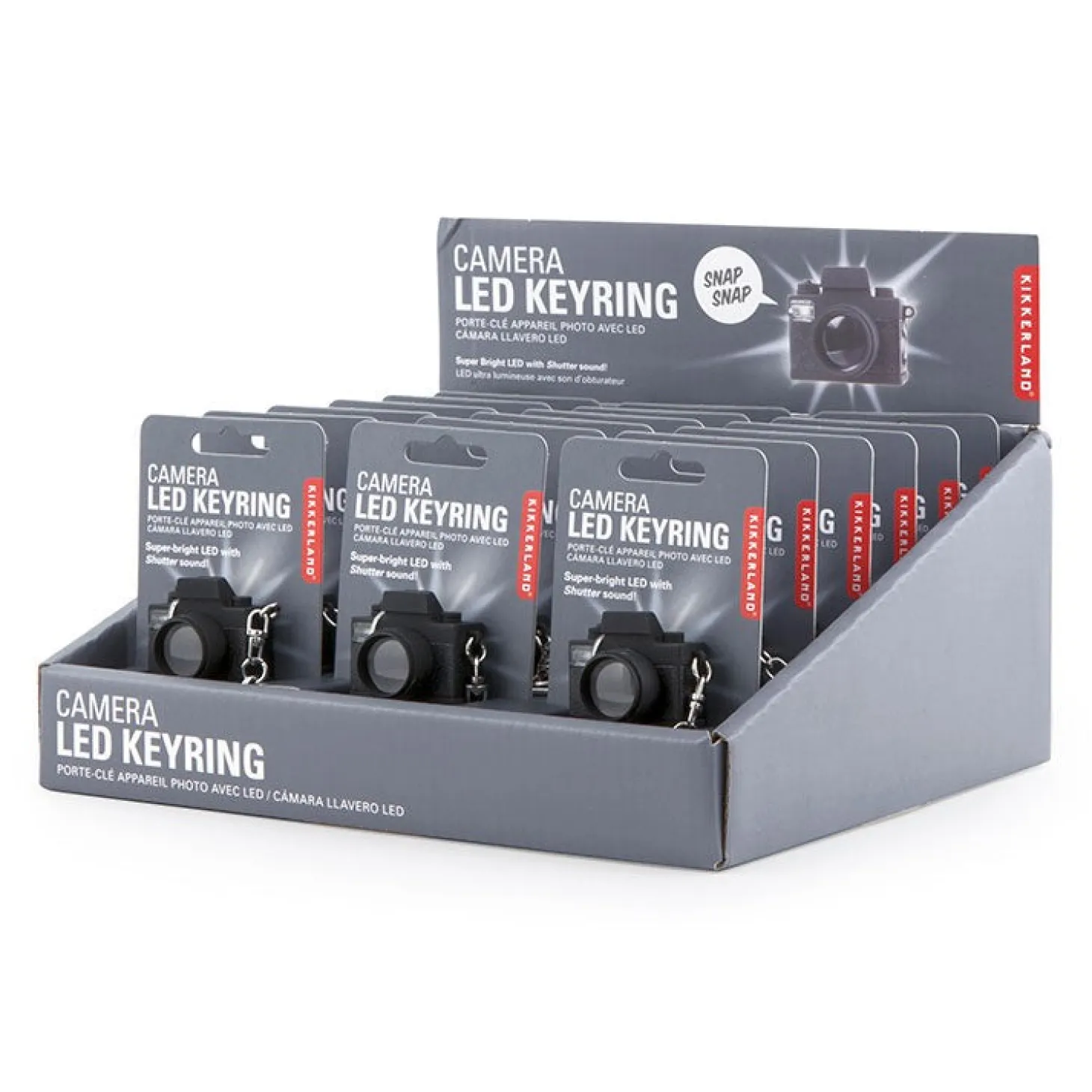 Camera LED & Sound Keychain