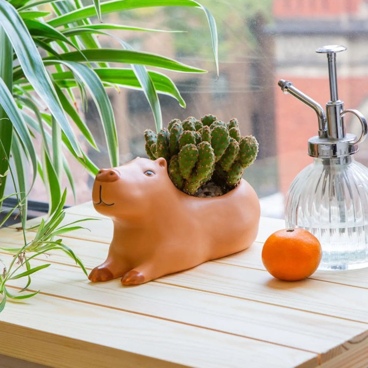 Cappy the Capybara Planter Large