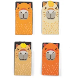 Capybara Magnetic Bookmarks