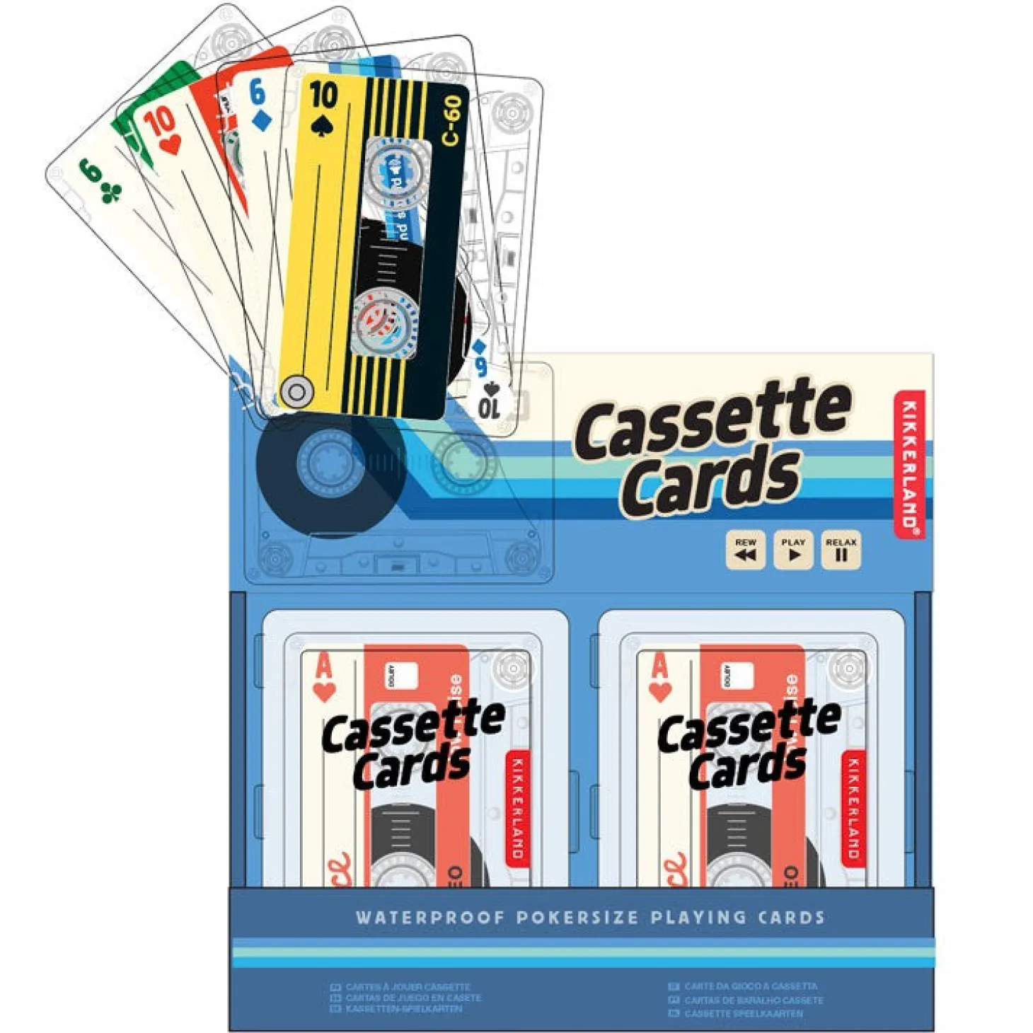 Cassette Playing Cards