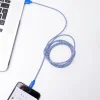 Chevron Cotton Bradied Charging Cord