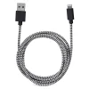 Chevron Cotton Bradied Charging Cord