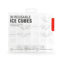 Clear Reusable Ice Cubes