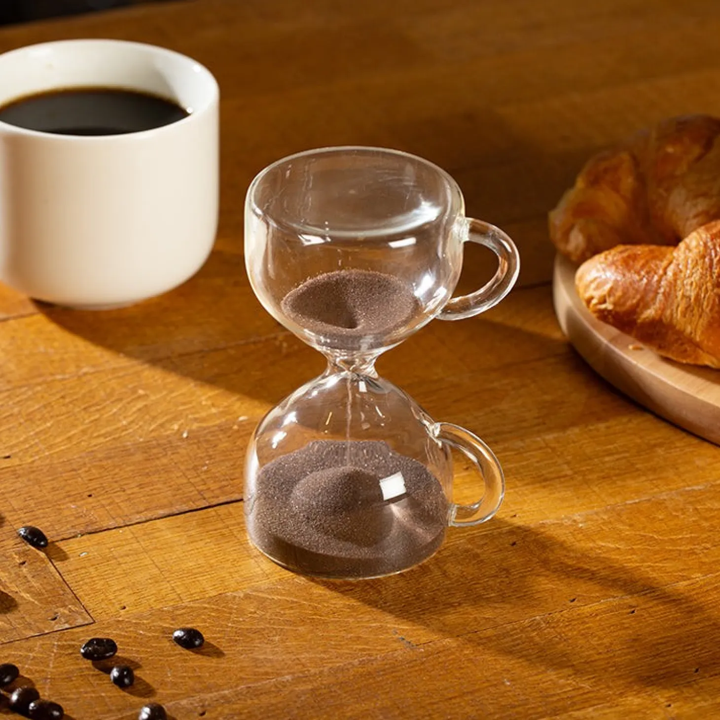 Coffee Break Hourglass