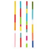 Color Block Reusable Straws