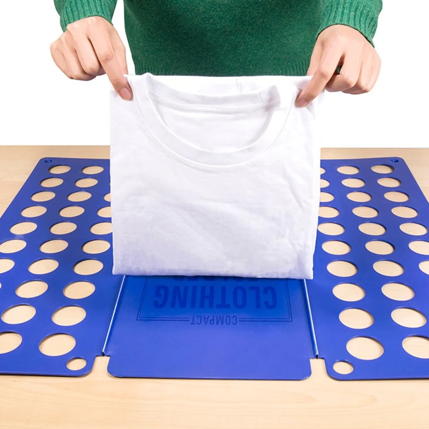 Compact Clothing Folder