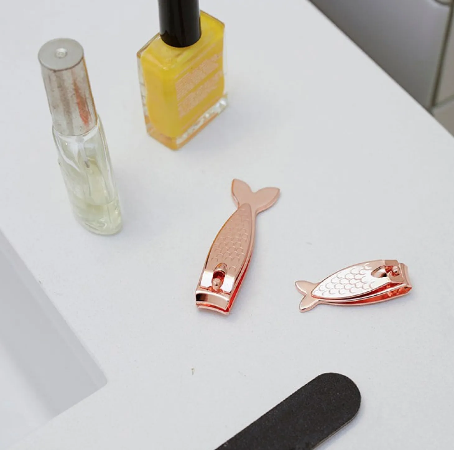 Copper Big Fish, Little Fish Nail Clippers Set