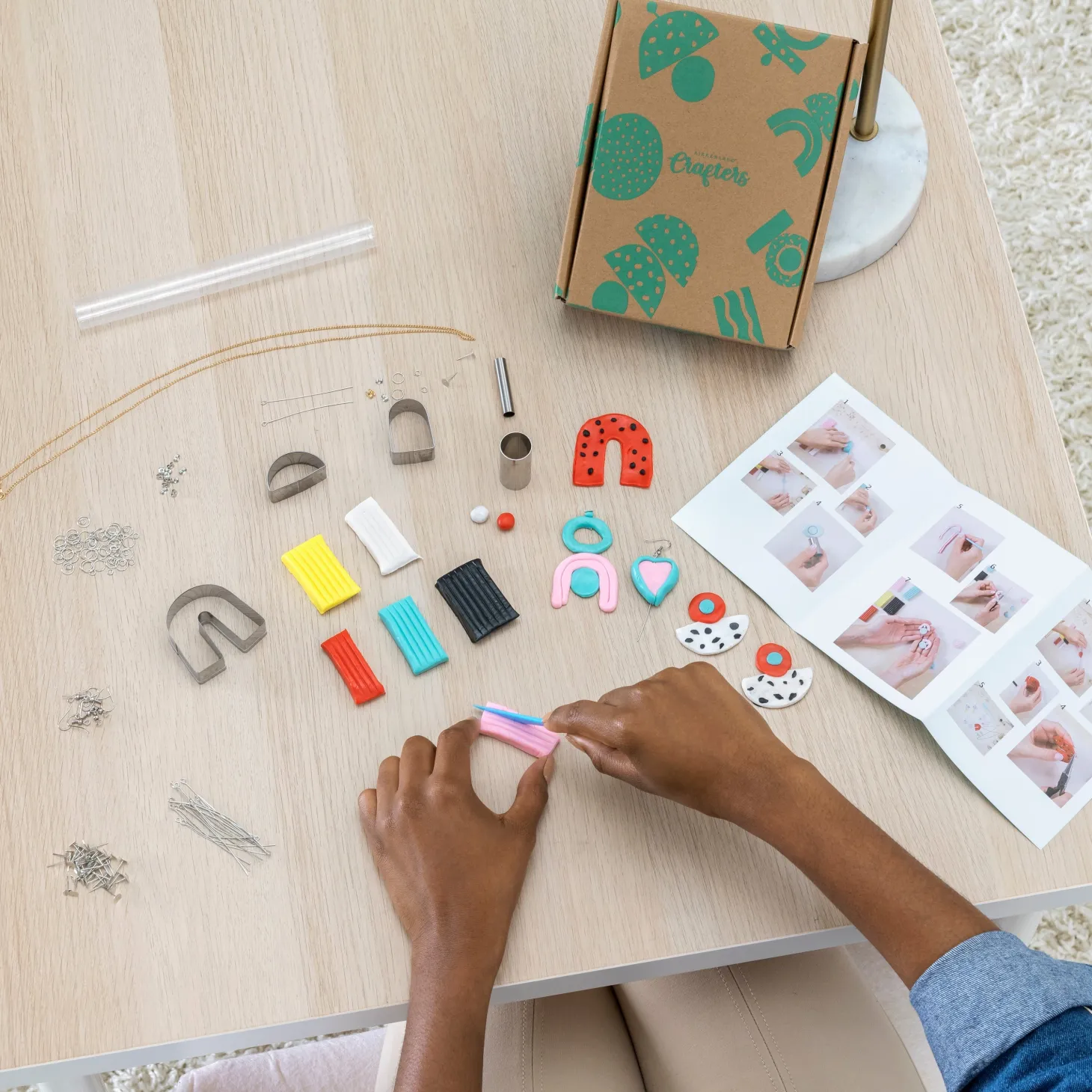 Crafters Clay Jewelry Kit