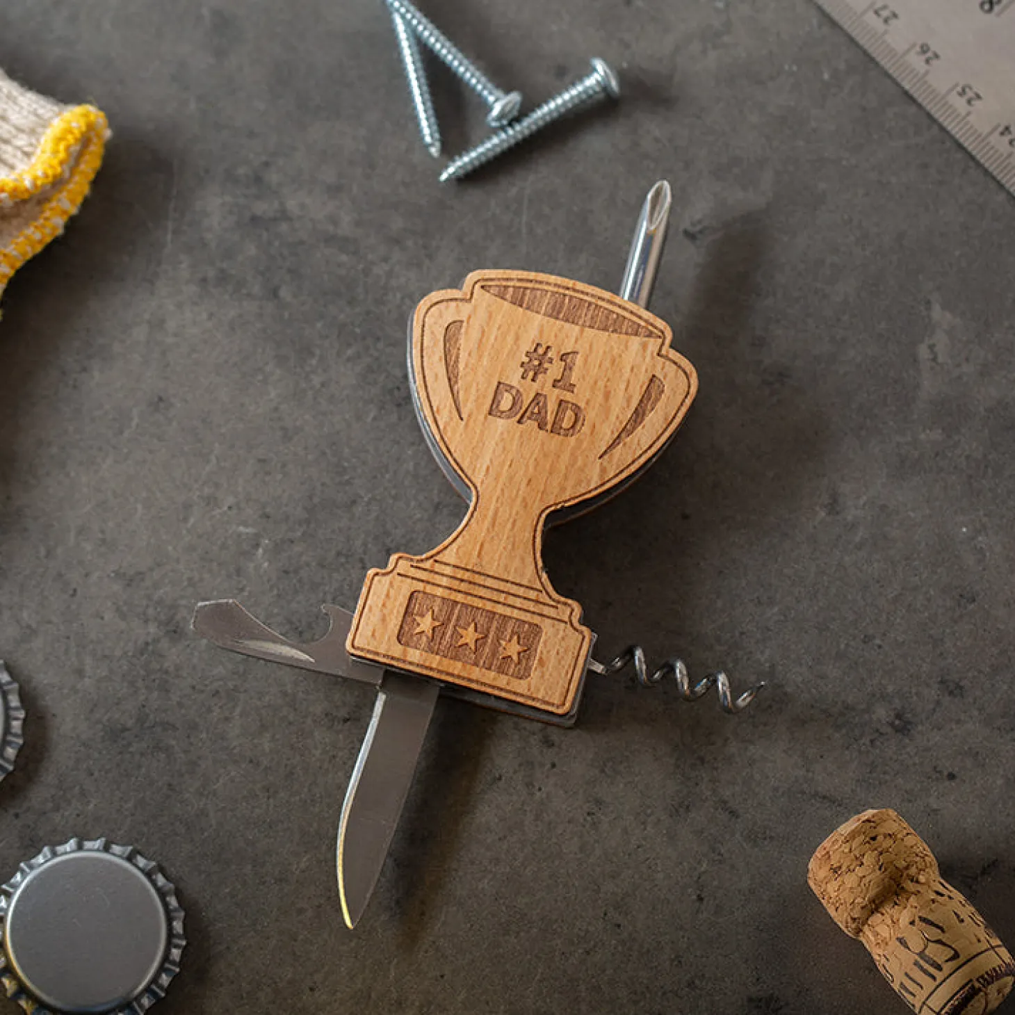 #1 Dad Trophy Multi-Tool