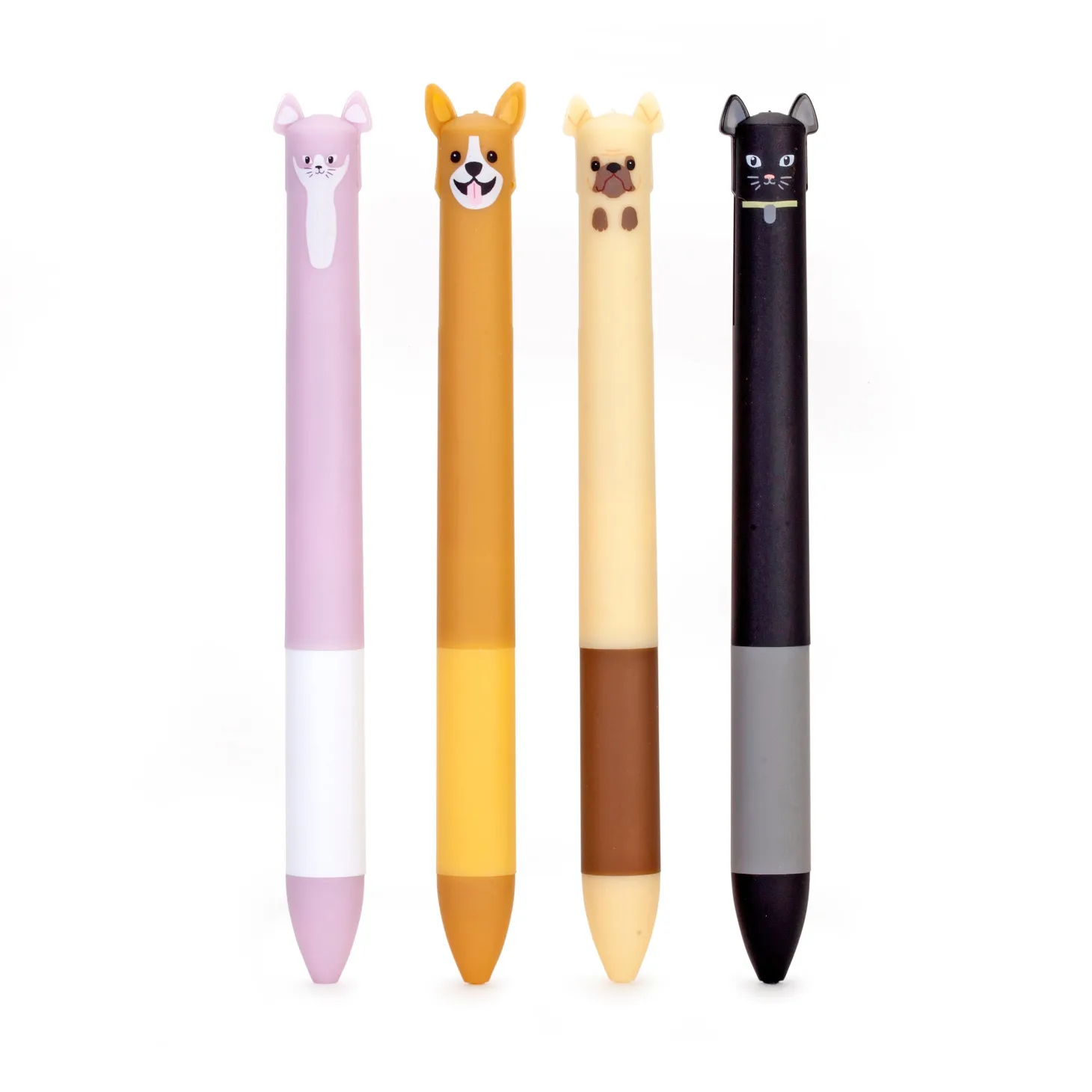 Dog and Cat Multicolor Pens