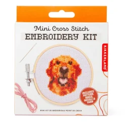 Dog Mini Cross Embroidery Kit