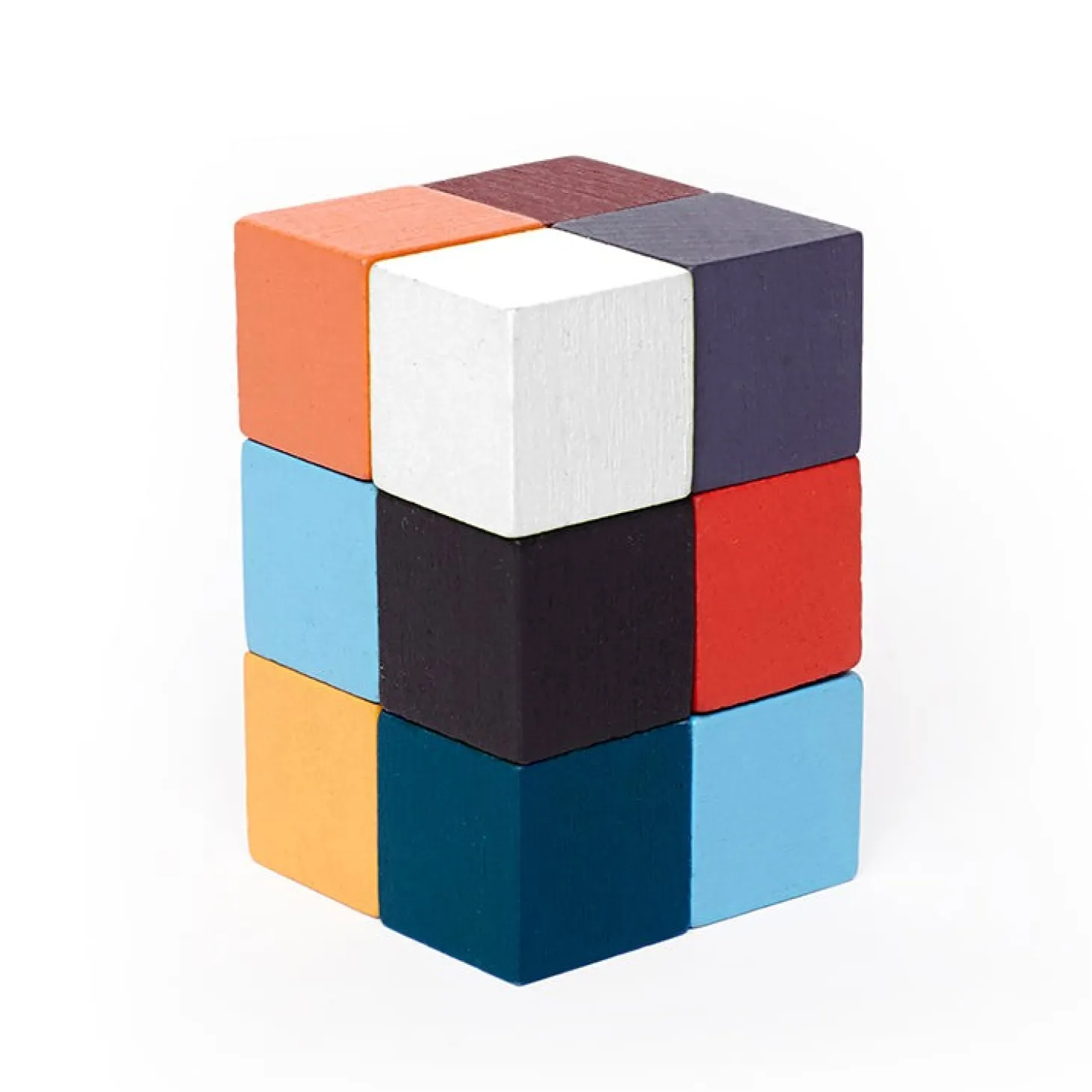 Elasti Cube 3D Wooden Puzzle