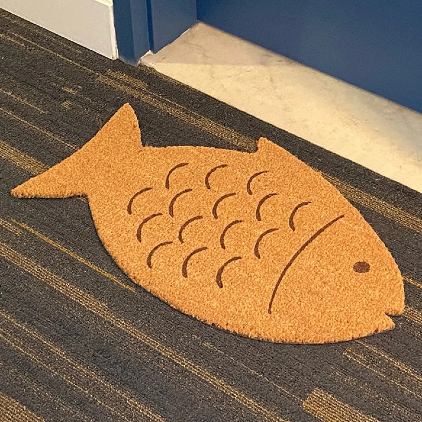 Fish Coir Doormat