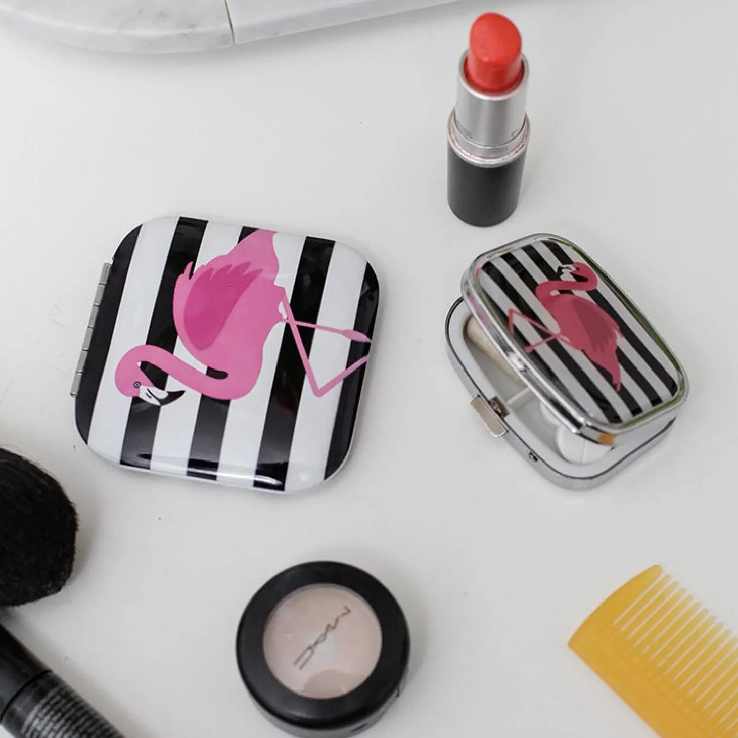 Flamingo Pill Box