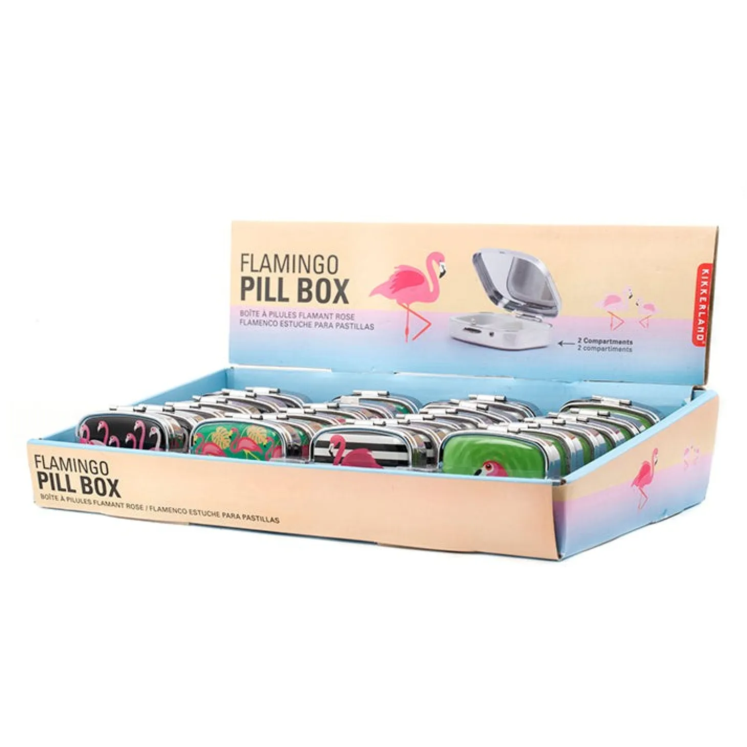 Flamingo Pill Box