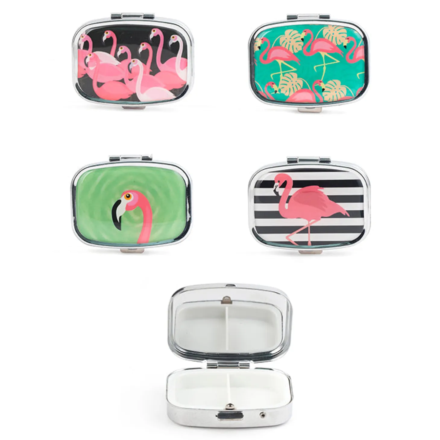 Flamingo Pill Box