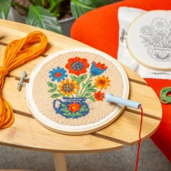 Flower Bouquet Punch Needle
