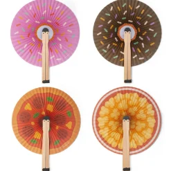 Food Paper Fans