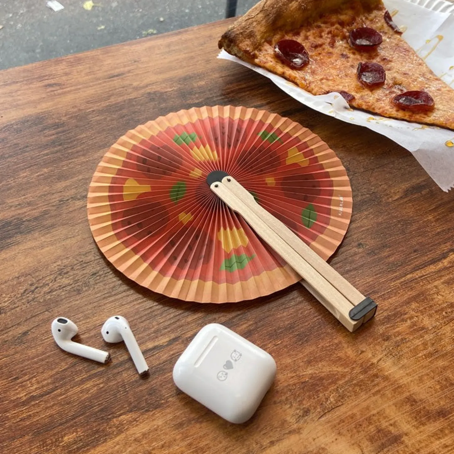 Food Paper Fans
