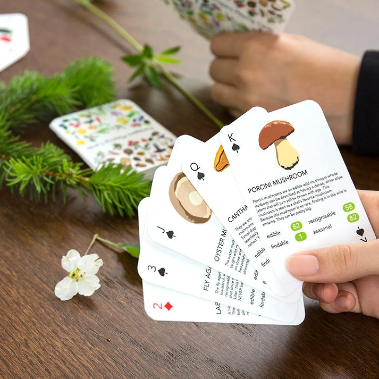 Foragers Playing Cards
