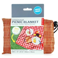 Gingham Picnic Blanket