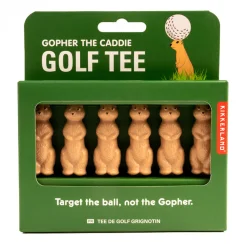 Gopher the Caddie Golf Tee