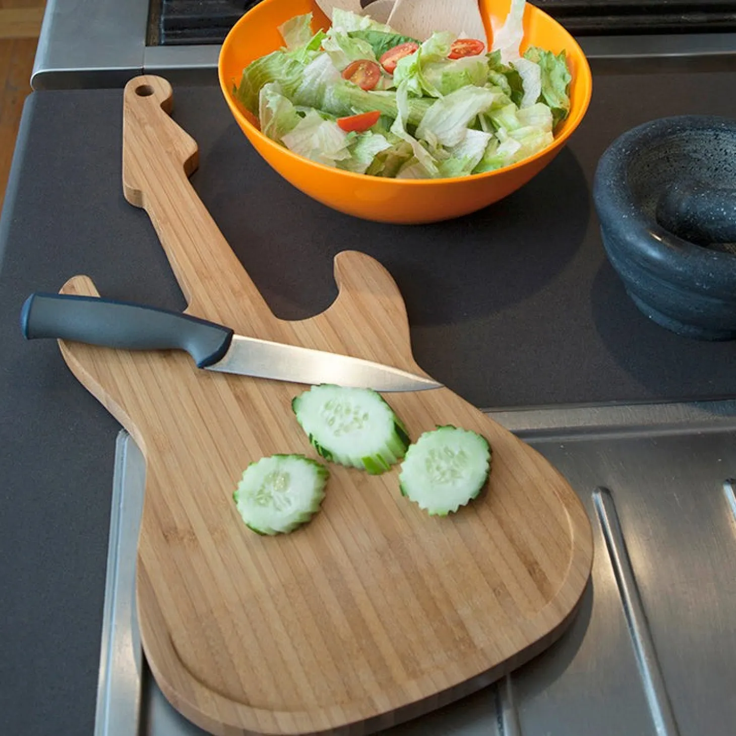 Guitar Cutting Board