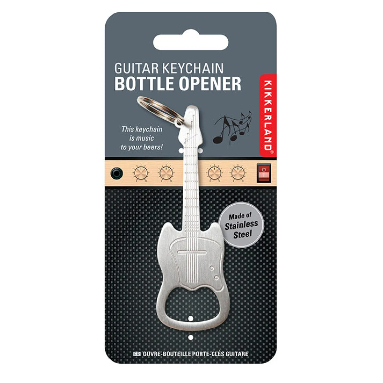 Guitar Keychain Bottle Opener