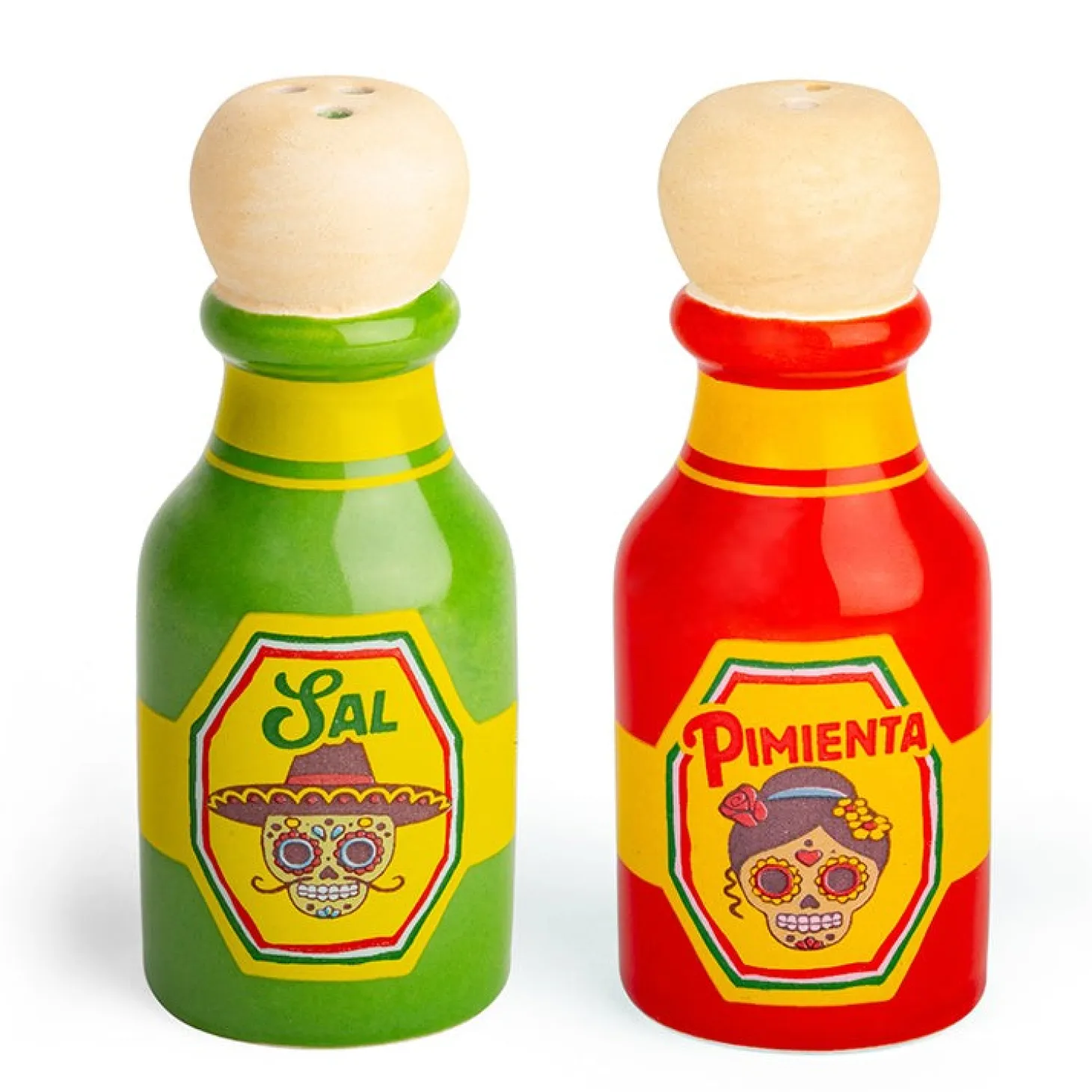 Hot Sauce Salt & Pepper Shakers