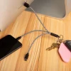 3-in-1 Charging Keyring