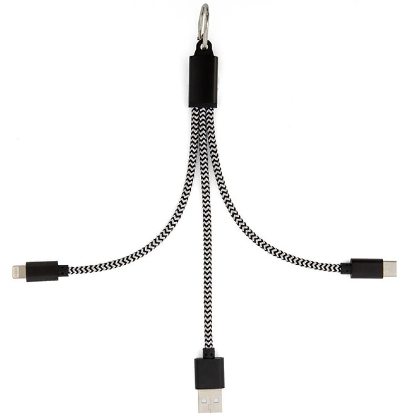 3-in-1 Charging Keyring