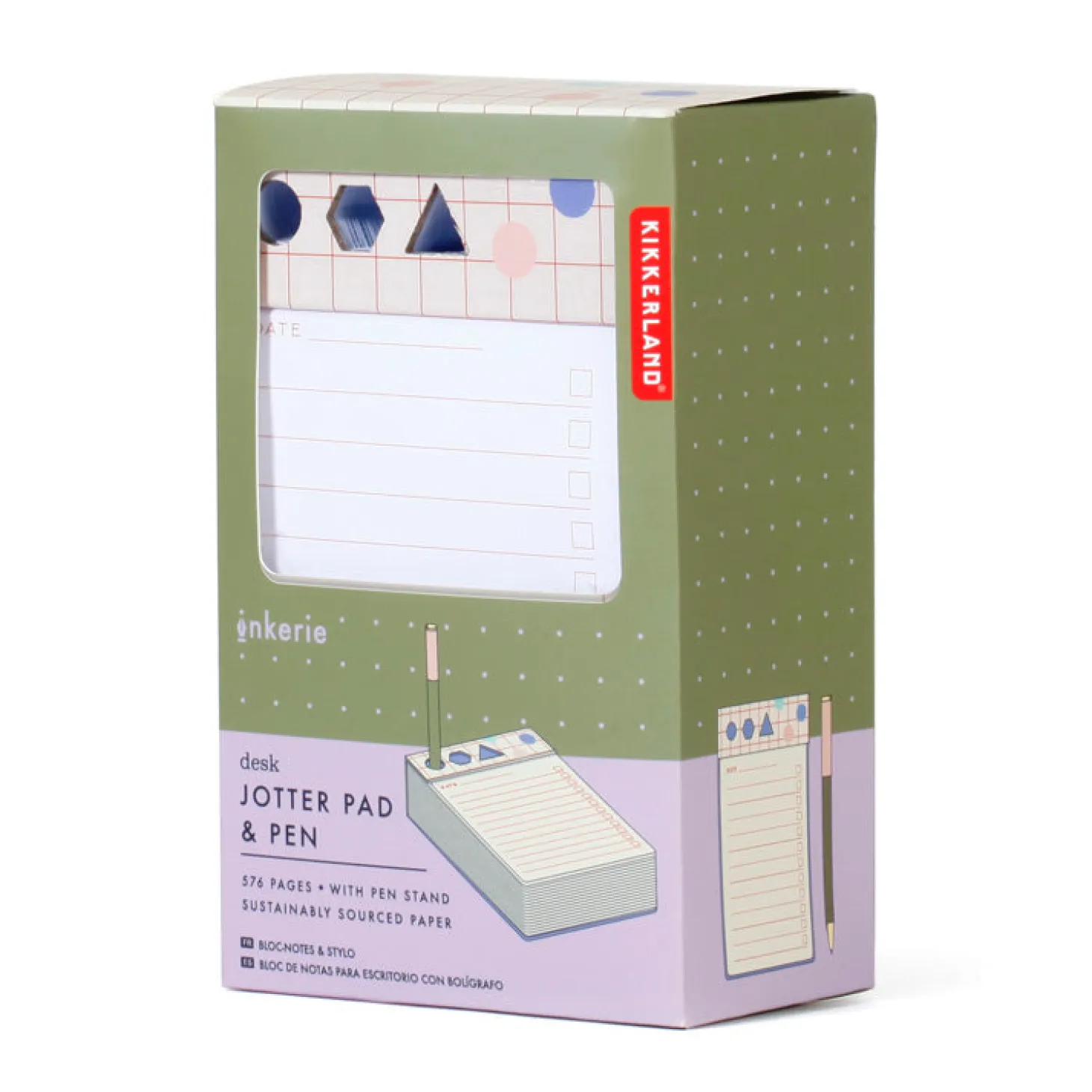 Inkerie Desk Jotter Pad & Pen