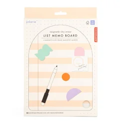 Inkerie Magnetic Dry Erase List Memo Board
