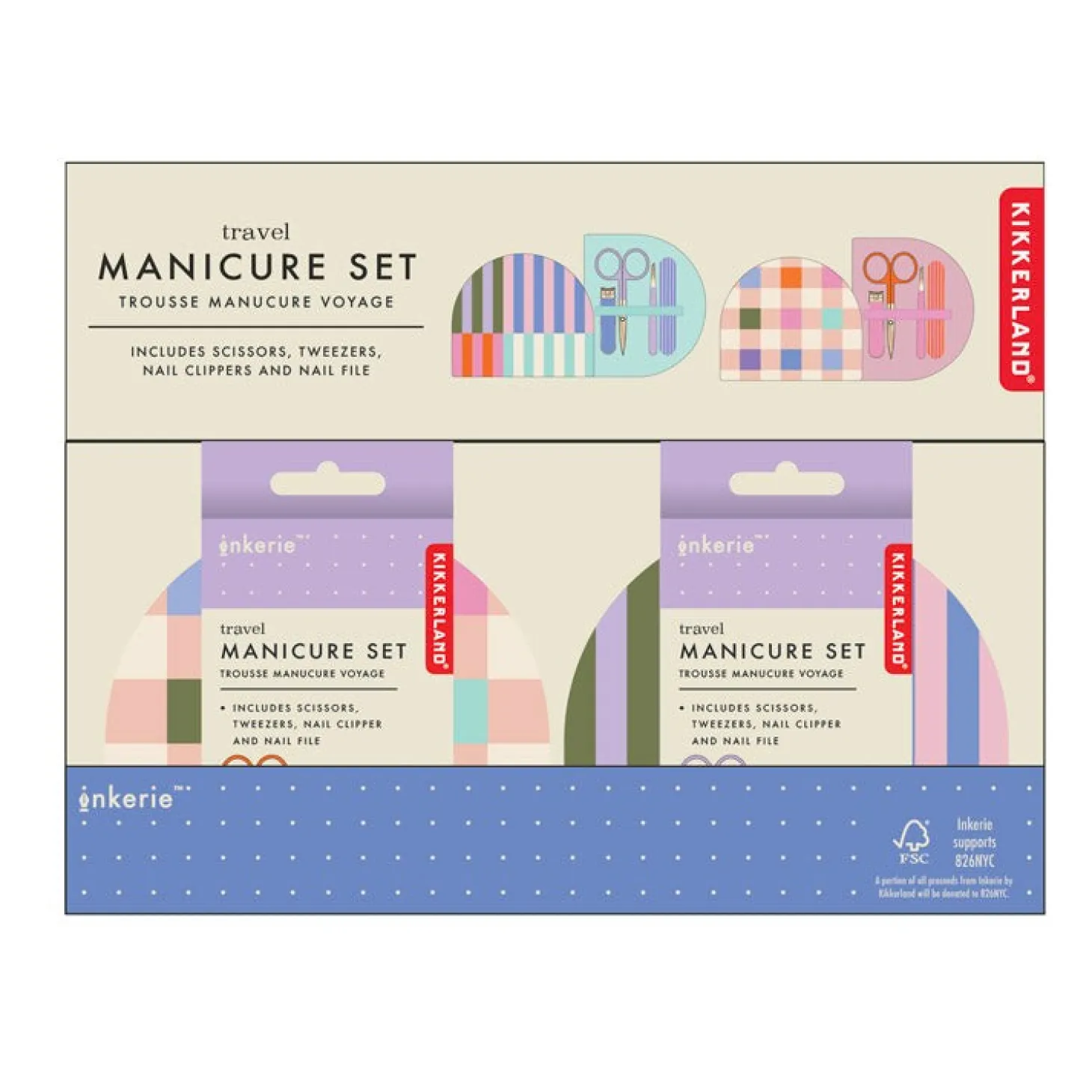 Inkerie Travel Manicure Set