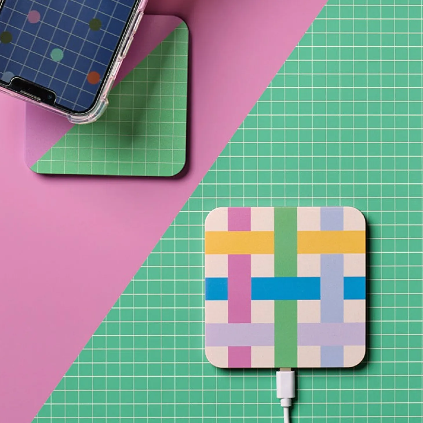 Inkerie Wireless Charger Grid