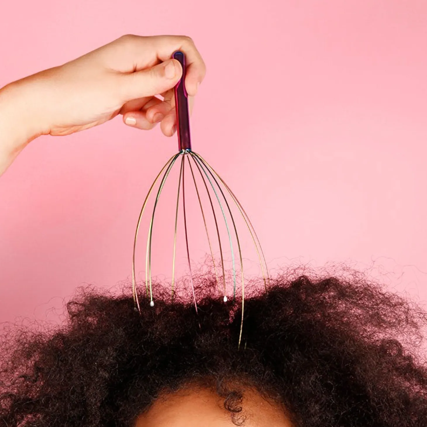 Iridescent Head Massager