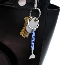 Keychain Pattern Mini Back Scratcher