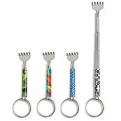 Keychain Pattern Mini Back Scratcher