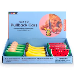 Kidoki Fruit-Fun Pullback Cars