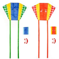 Kidoki Funny Faces Pocket Kites