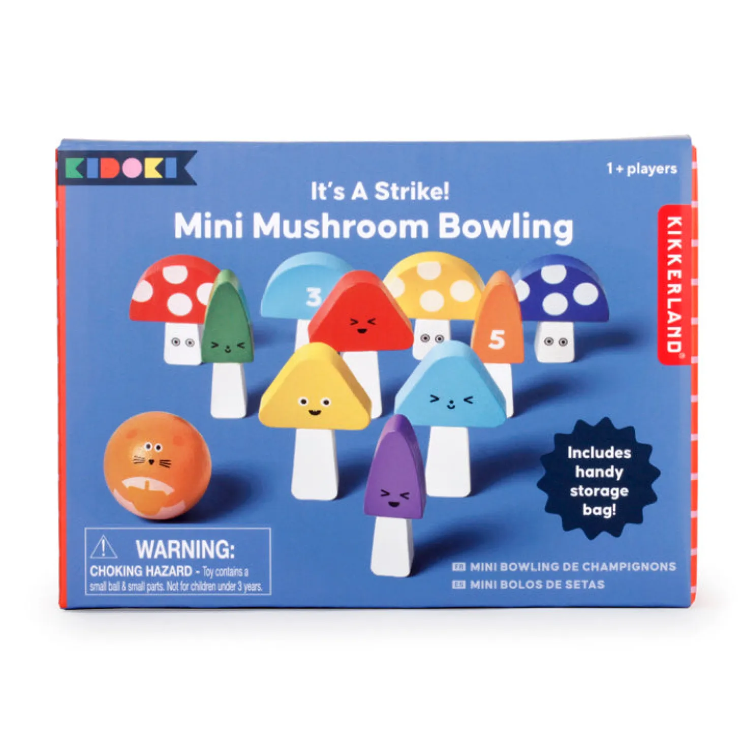 Kidoki It's a Strike! Mini Mushroom Bowling