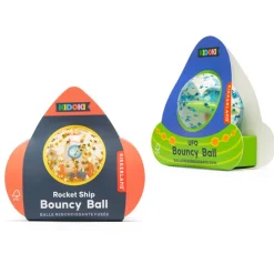 Kidoki Rocket Ship & Ufo Bouncy Balls