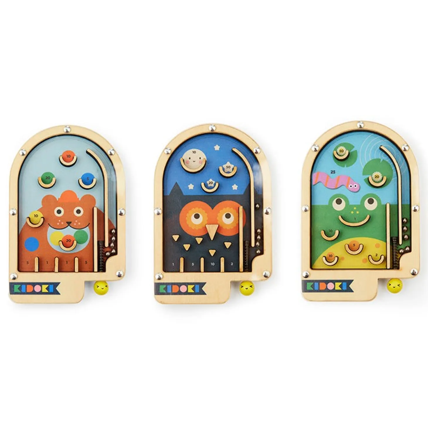 Kidoki Wooden Pinball